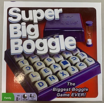 100% Complete Super Big Boggle Word Game Nice! 2012 Hasbro Family Fun - Image 1 of 3