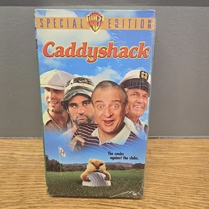 CADDYSHACK (VHS, 1980) Remastered 1999 Chevy Chase Rodney Dangerfield Sealed New - Picture 1 of 4