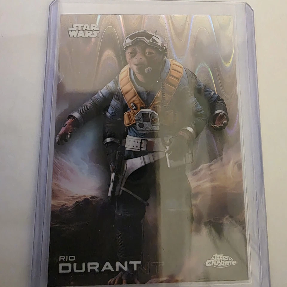 2025 Topps Chrome Star Wars Raywave Refractor 156 Rio Durant - Image 1 of 1