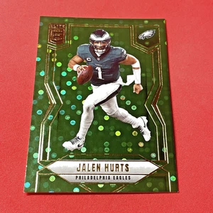 Jalen Hurts .. GREEN DISCO .. Philadelphia Eagles .. 2025 Elite Card 22 - Picture 1 of 2