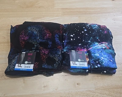 Leggings de gamuza para niños No Boundaries negros galaxia y estampado calavera 3XL (21) NUEVOS CON ETIQUETAS Foto 1 de 4