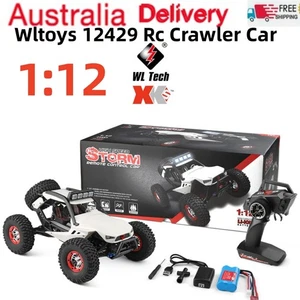 Wltoys 12429 Rc Crawler Car 1:12 Scale 2.4G 4WD 40Km/H High-Speed Rc Car Gift - Picture 1 of 6