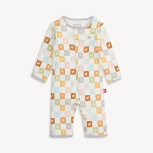 Neu Magnetic Me "Checkmate" Bio-Baumwolle Magnet Overall, 3-6 Monate, Neu mit Etikett - Bild 1 von 2