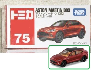 1/66 Tomica #75 (2022) Aston Martin DBX TakaraTomy + - Picture 1 of 1
