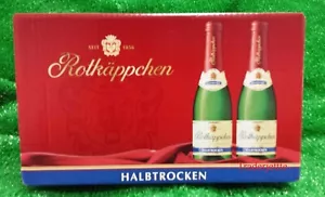 (7,29€/L) 24 Flaschen Rotkäppchen Sekt 0,2l HALBTROCKEN Piccolo Flaschen - Bild 1 von 1