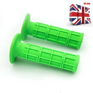 For KX 125 250 KX250 KX450F Non-Slip Hand Grips 7/8"&25mm handlebar Pit Dirt - Picture 1 of 7