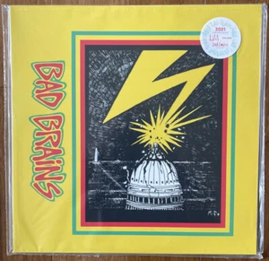 x/800 Lightning Bolt Splatter Vinyl LP Bad Brains Self Titled Punk Hardcore  New - Picture 1 of 2