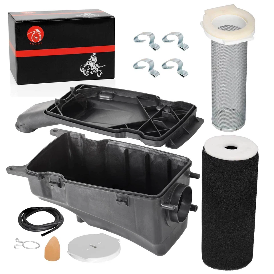 Estuche limpiador de caja guía de filtro de aire con tapa para Yamaha Raptor 350 2004-2013  Foto 1 de 4