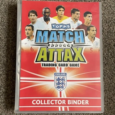 Match Attax Collectors Binder With Over 200 Cards BUNDLE LOT  International 2010 - Image 1 of 4