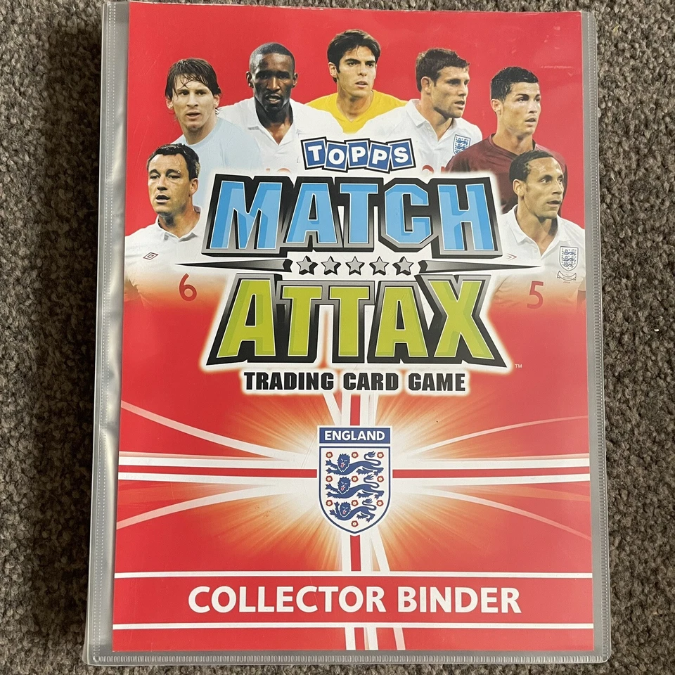 Match Attax Collectors Binder With Over 200 Cards BUNDLE LOT  International 2010 - Image 1 of 4