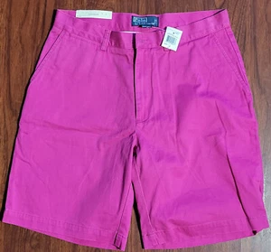 NWT RAPLH LAUREN POLO MENS SHORTS Malve Pinkish Purple Size 33 Inseam 9” - Picture 1 of 6