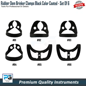 Abrazaderas de goma para presas de borde dental retractores de tejidos abrazaderas de endodoncia universales - Imagen 1 de 7