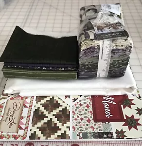 Wild Iris Quilt Kit By Holly Taylor For Moda 66”x84”-Pattern By Doug Leko - Picture 1 of 8