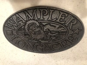 SUPER RARE Vintage Wampler Longacre Trivet 1988 Cast Iron - Picture 1 of 5