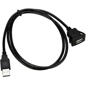 in-Car USB 2.0 Flush Mount Extension Cord Cable Suitable for Boat Motorcycle - Picture 1 of 11