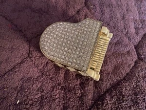  DECORATIVE SMALL PIANO FIGURINE 2 X 3 X 2  - Picture 1 of 5