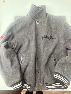 CHAQUETA FLAVA AMERICANA CLÁSICA VINTAGE PHAT FARM - TALLA 2X Foto 1 de 4