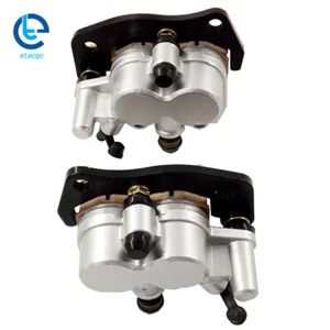 Front Left Right Brake Caliper W/Pads for 2004-2007 Yamaha Rhino 660 YXR660 4X4 - Picture 1 of 10