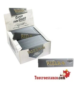 CARTINE RIZLA Argento KING SIZE - 50 libretti - Imagen 1 de 4