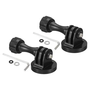 1/4" Thread Action Camera Tripod Adapter 2 Pack Aluminum Tripod Mount Adapter... - Picture 1 of 5