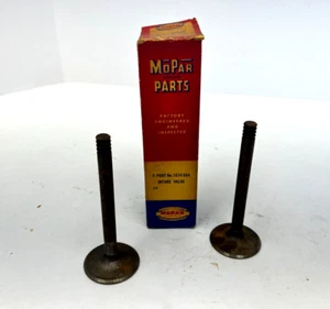 1955-1956 Dodge Plymouth Poly V8 Engine Intake Valve Set 1614664 NOS - Picture 1 of 2