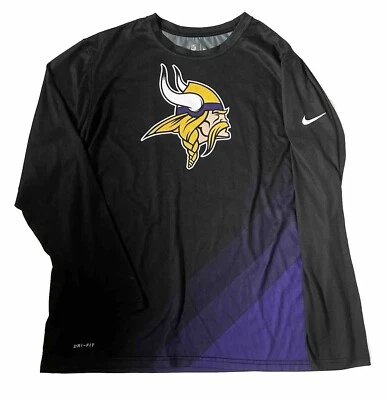 Nike Minnesota Vikings Para hombres XL Stadium Touch Dri-FIT Manga Larga Corte Atlético Foto 1 de 4