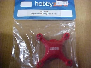 HOBBY ZONE HBZ9201 = REPLACEMENT BODY, RED: REZO (NEW) - Picture 1 of 2