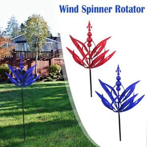 Metal Wind Spinners For Garden - Harlow Iron Rotating Plug Windmill Y1B6