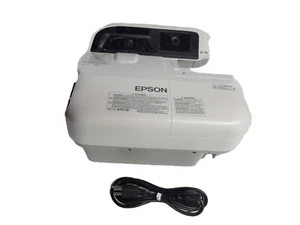 Epson BrightLink 595Wi LCD Projector Short Throw 3300 Lumens HDMI (2431 Hours) - Picture 1 of 12