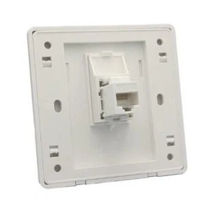 Wall Socket Plate Network Ethernet Outlet Panel Faceplate3 C7W4 N1V2 - Photo 1/15