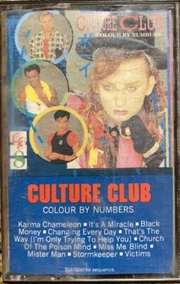 Culture Club Colour By Numbers (Cassette, Virgin, 1983) - Imagem 1 de 2