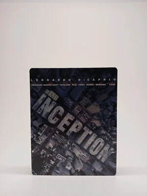 Inception (Blu-ray + DVD, 2010) 3-disc Set Steelbook, Christopher Nolan - Image 1 of 4