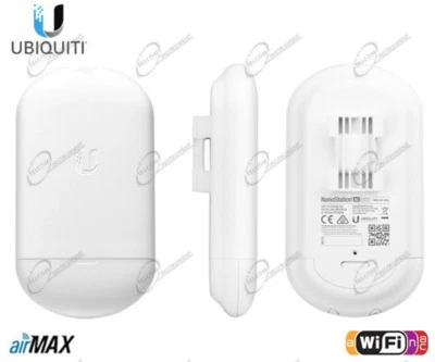 Ubiquiti Nanostation Loco 5AC CPE Wireless AC 450Mbps Loco5ac WiFi 5GHz - Immagine 1 di 4