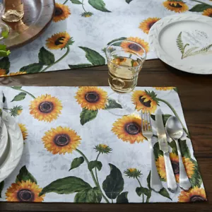 Park Designs Sunflower Toile Floral Placemat ~~NEW ~~ - Picture 1 of 2