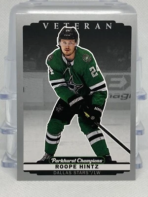 2022-23 Parkhurst Champions #137 Roope Hintz Silver Parallel Dallas Stars - Image 1 of 2