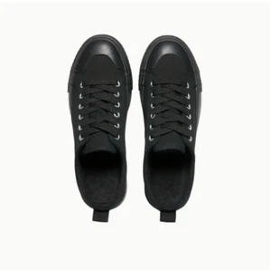 Damenmode Canvas-Sneaker rutschfest schwarz 8,5 - Bild 1 von 8