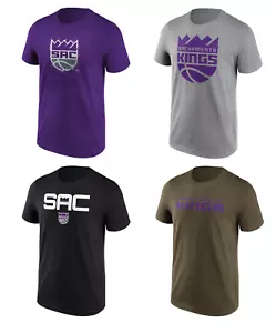Sacramento Kings Basketball T-Shirt Men's NBA Fanatics Top - New - Picture 1 of 7