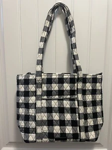 VERA BRADLEY small vera tote in Buffalo Plaid NEW - Picture 1 of 8