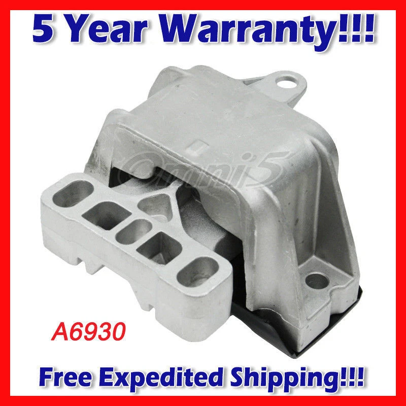S911 Fits 1998-06 Volkswagen Beetle/Golf/Jetta 1.8L 1.9L 2.0L Transmission Mount - Image 1 of 1