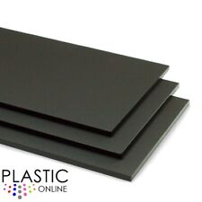 Black Matt Frost Colour Perspex Acrylic Sheet Plastic Material Panel Cut to Size