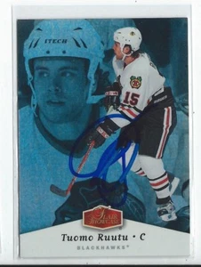 Tuomo Ruutu Signed 2006/07 Flair Showcase Card #25 - Picture 1 of 1