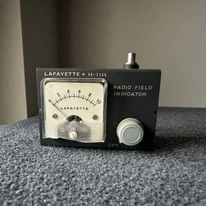 Lafayette 99-2509 Radio Field Indicator Vintage Ham Radio For Parts or Repair - Zdjęcie 1 z 6