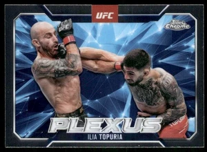 Ilia Topuria 2025 Topps Chrome UFC Plexus #PLX-6 - Foto 1 di 2