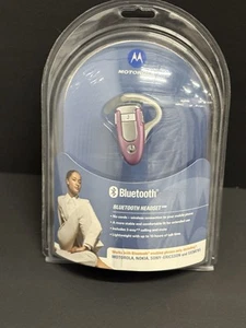 Motorola H500 PINK Bluetooth Wireless Headset - NEW - Picture 1 of 4