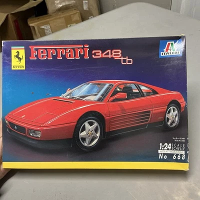 Italeri FERRARI 348 TB - NUOVO 1/24 Kit Da Montare N. 668 Vintage Modellismo - Immagine 1 di 4