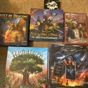 Boardgame Bundle Sealed Hot Price - Hellas Dragon Prince Istanbul and More - Picture 1 of 1