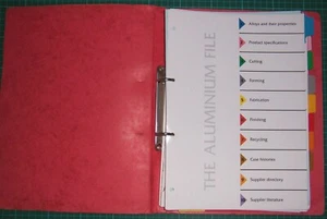 THE ALUMINIUM FILE - a designers & users 1999 guide to the metal & applications - Picture 1 of 12