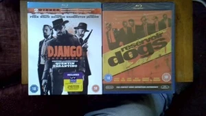 Reservoir Dogs/Django Unchained Blu Ray New & Sealed ! - Picture 1 of 2