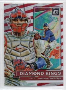 Willson Contreras 2022 Donruss Optic Diamond Kings #24 Freedom Prizm /46 |1214