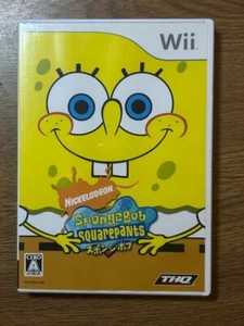 Spongebob Squarepants WII Nintendo NTSC-J Japanese - Picture 1 of 2